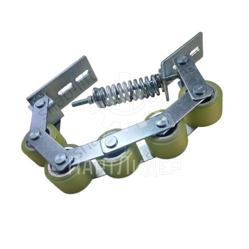 Прижимная роликовая цепь привода поручня Sigma ARES 5 роликов, шаг 85мм, D=70мм, H=50мм