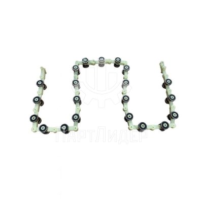 Цепь отклоняющая огибающая обводная 21 звено двойная вилка