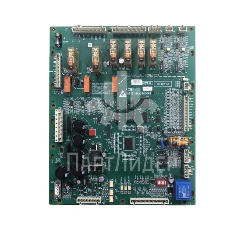 Плата контроллера ECB эскалатора траволатора 506NCE 606NCT GAA26800AR2 Otis