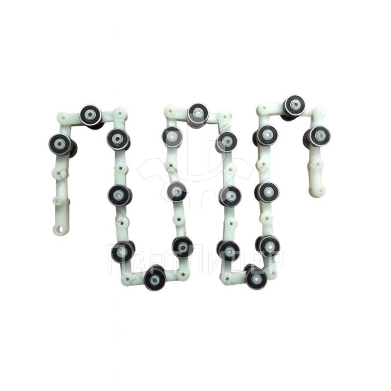 Обводная цепь балюстрады 19пар роликов (звено Y-тип) L=1244мм
