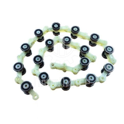 Обводная цепь торца балюстрады поручня Schindler Sigma 17 пар роликов