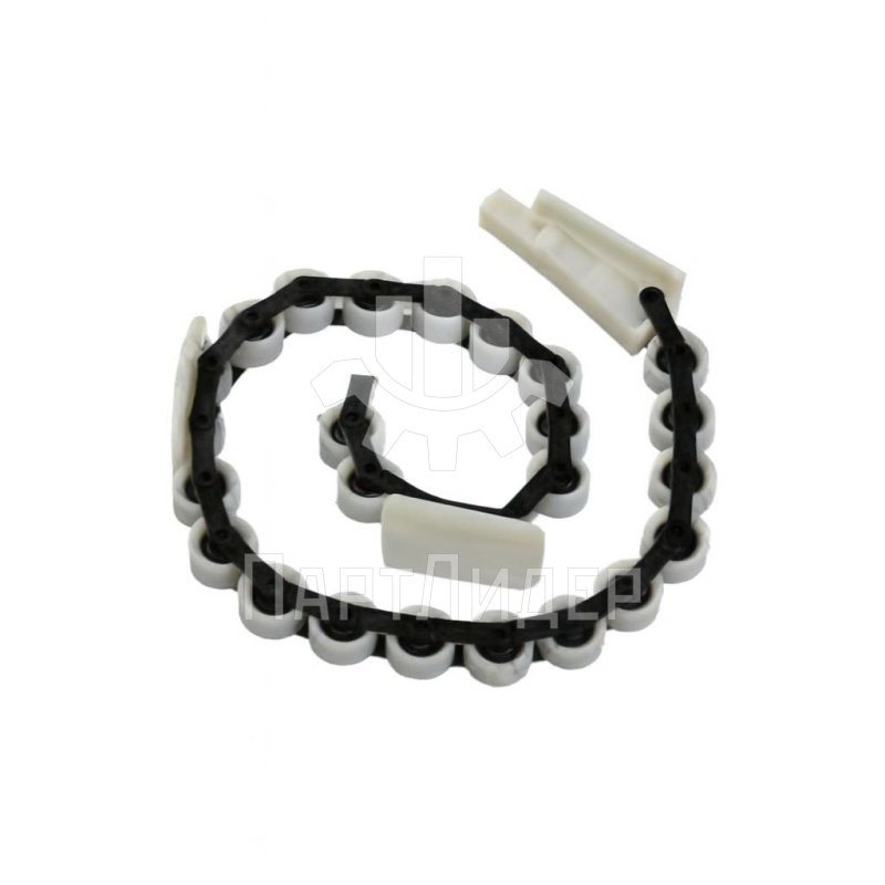 Обводная цепь торца балюстрады RSV TL 22 ролика L=1330мм Шаг=45мм Kone