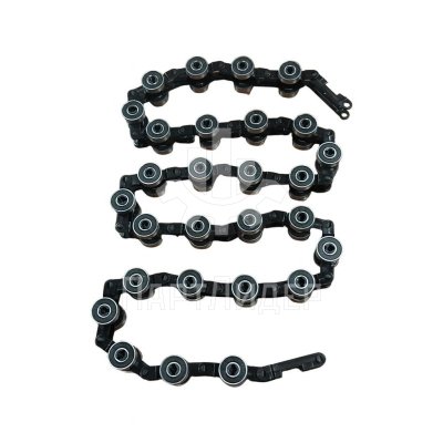 Обводная цепь торца балюстрады 28 пар роликов L=1340мм R20 Kone