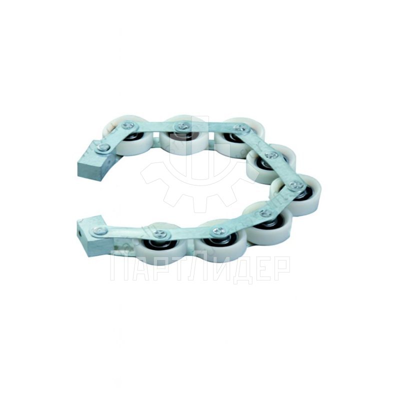 Роликовая цепь натяжения эскалатора 8 роликов Kone