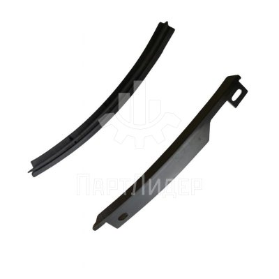 Демаркационная линия черная передней части торца ступени правая Otis