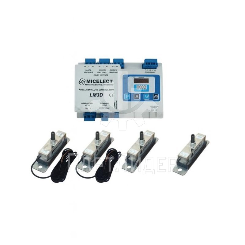Грузовзвешивающее устройство ГВУ LM3D MICELECT (блок + 4 датчика CAB800)