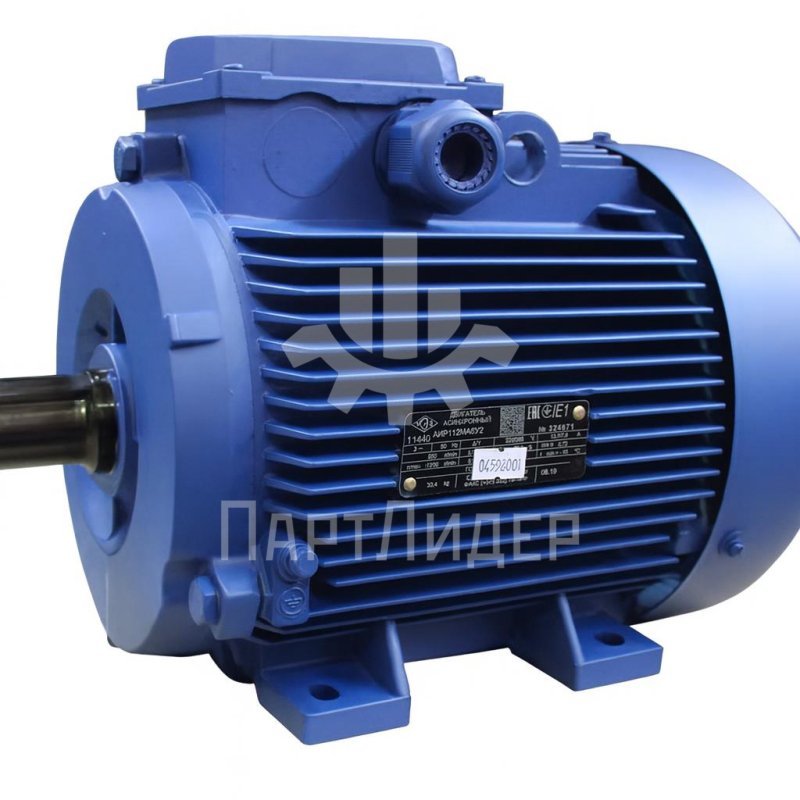 Электродвигатель АИР-80А4 IM2081 220/380В 1.1кВт 1390 об/мин МЛЗ