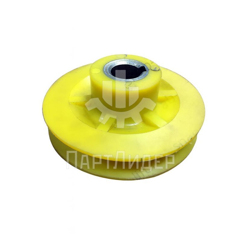 Шкив двигателя ПДК пластиковый D=64мм d=14мм 0463Б0310130 МЛЗ