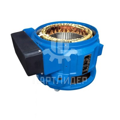 Сборка мотора одна скорость без ротора 8.5кВт ZAA9676AXH37-I Otis