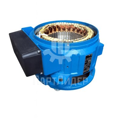 Сборка мотора две скорости без ротора 8.5 кВт ZAA9676AXH37 Otis