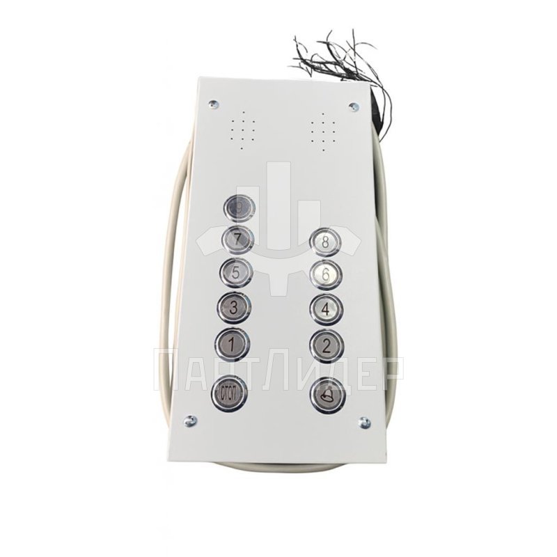 Пост приказа ПЛП 2-9 Реле схема 007 RAL7035