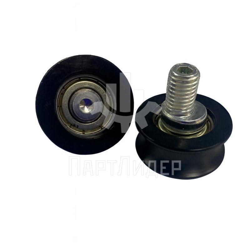 Ролик замка ДШ в сборе с осью D=33мм d=8мм ELM0411.05.01.01.003