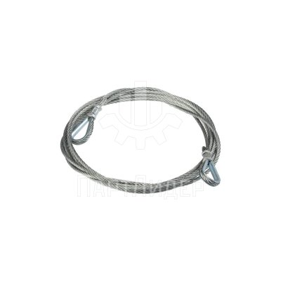 Тросик привода дверей кабины в сборе проём 700мм 007.03.10.490 КМЗ