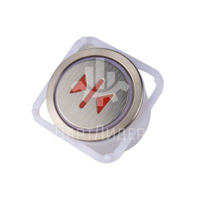 Модуль кнопочный круглый с красной подсветкой A3N10381 BST Sigma