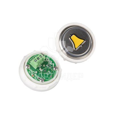 Модуль кнопочный УКЛ красная подсветка "Вызов диспетчера" MLK Achille Vega