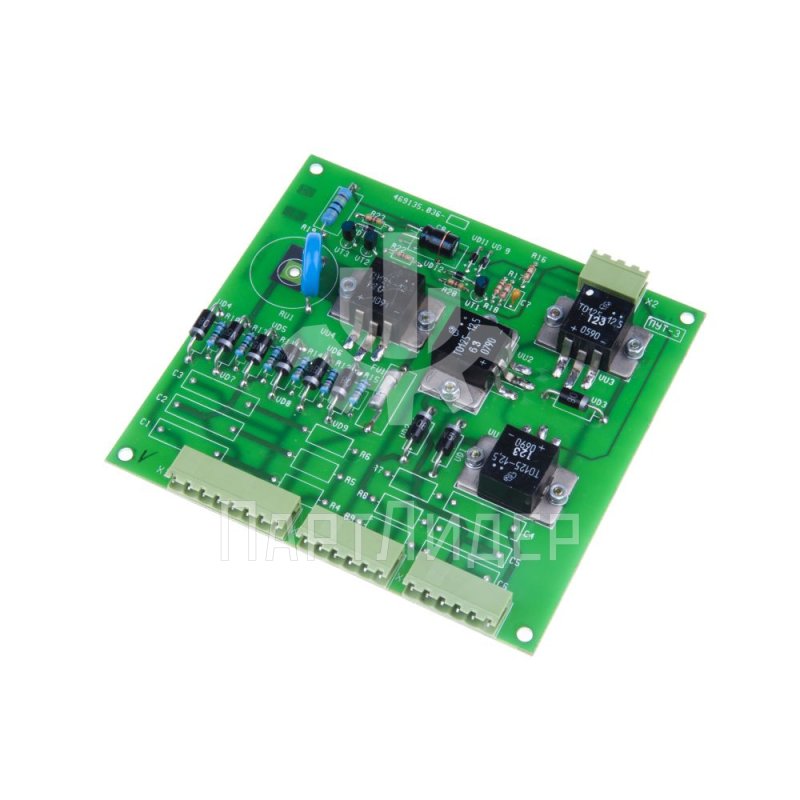 Плата управления тормозом с управлением вентилятором главного привода ПУТ-3 ФАИД.469135.036-02 КМЗ