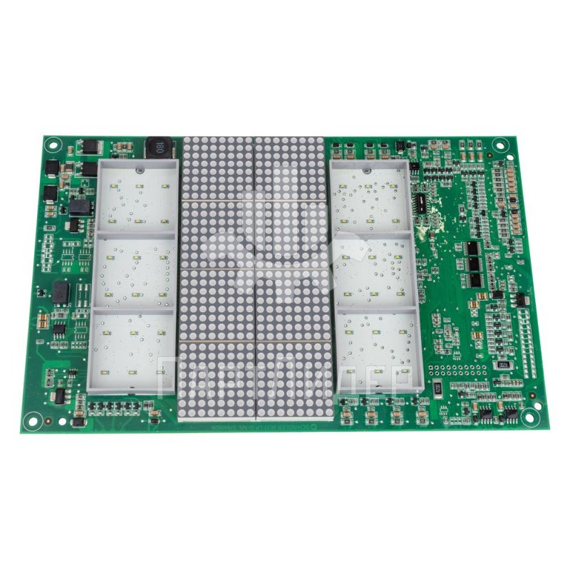 Плата индикатора приказной панели SCCOP 122.QC 57640504 Schindler