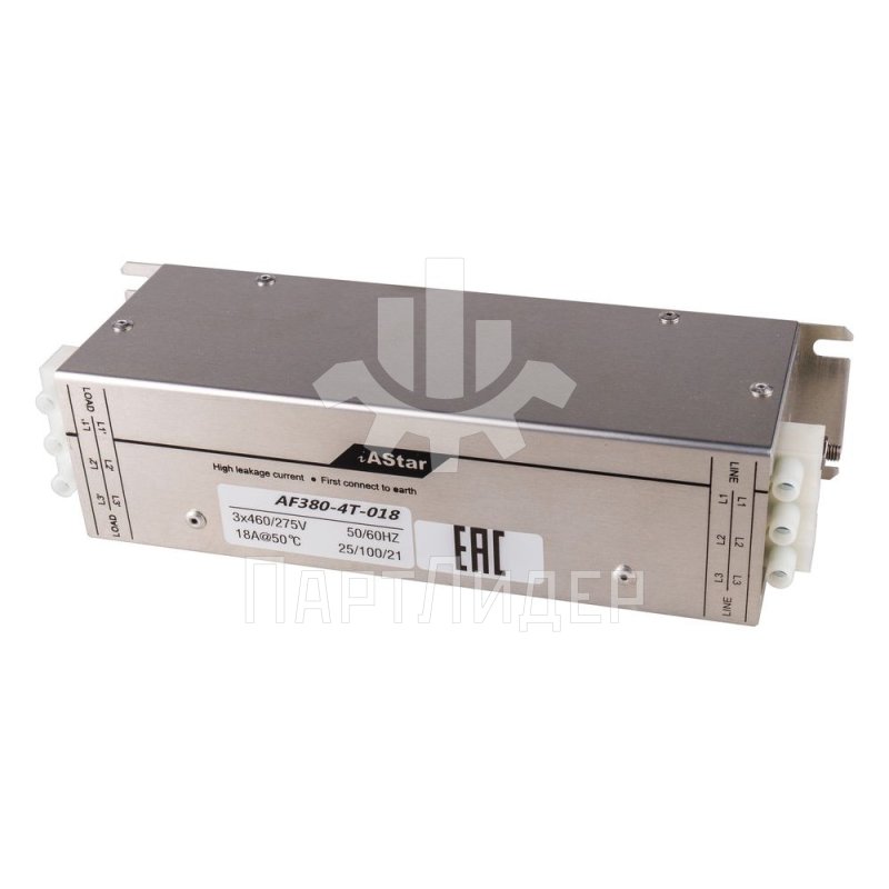 Фильтр электромагнитной совместимости AF380-4T-018 Step