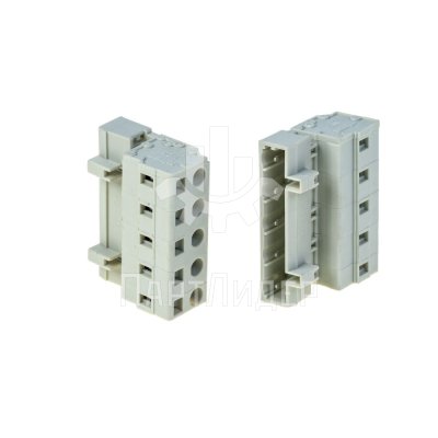 Разъем вилка 7,5мм 5 полюсов с ключом 723-605 Wago