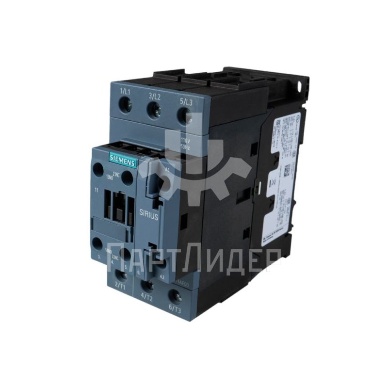 Пускатель 110VAC 50А 3RT2036-1AF00 Siemens