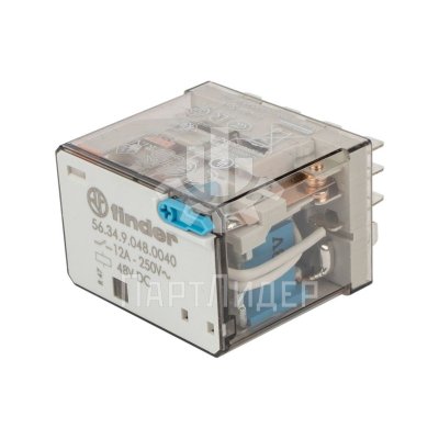 Реле промежуточное 48VDC 12А 56.34.9.048.0040 Finder