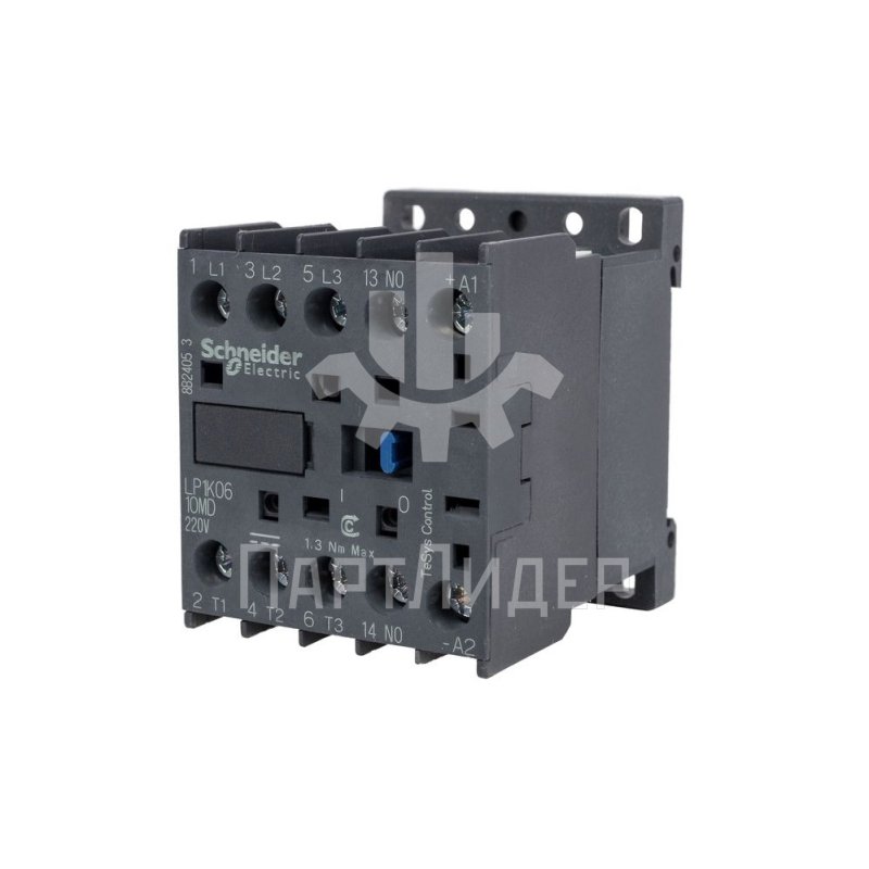 Пускатель 230VDC 6A LP1K0610MD Schneider Electric
