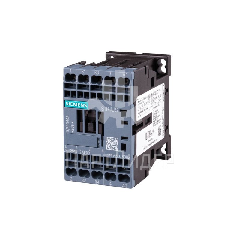 Пускатель 110VAC 12А 3RT2517-2AF00 Siemens