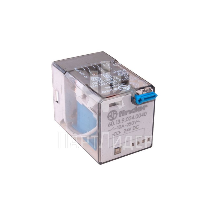 Реле промежуточное 24VDC 10А 60.13.9.024.0040 Finder