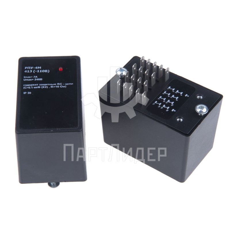 Реле промежуточное 110VDC 7А РПУ-4М-413