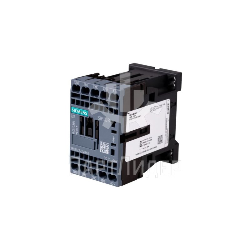 Пускатель 24VDC 10А 3RH2122-2VB40 Siemens