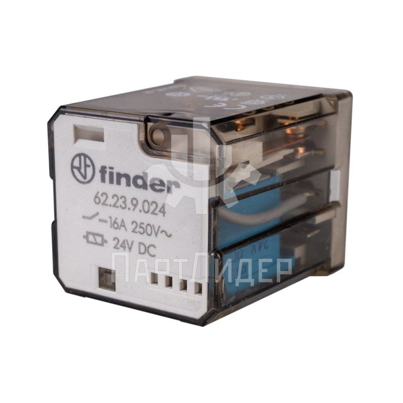 Реле промежуточное Finder 16A 24VDC 62.23.9.024.0000