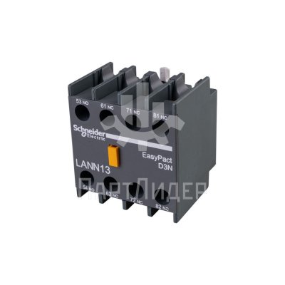 Блок дополнительных контактов фронтальный 1НО+3НЗ LANN13 Schneider Electric