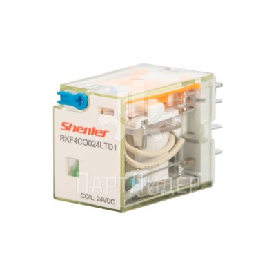 Реле промежуточное 24VDC 6А RKF4CO024LTD1 Shenler