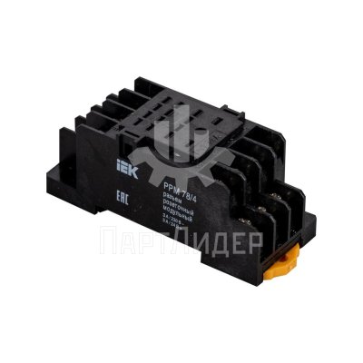 Розетка цоколь RRP20D-RRM-4 ИЭК для РЭК78/4 PPM78/4 PYF14A