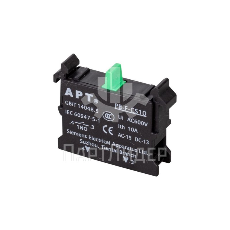 Блок-контакт 1НО PB-F-CS10 APT