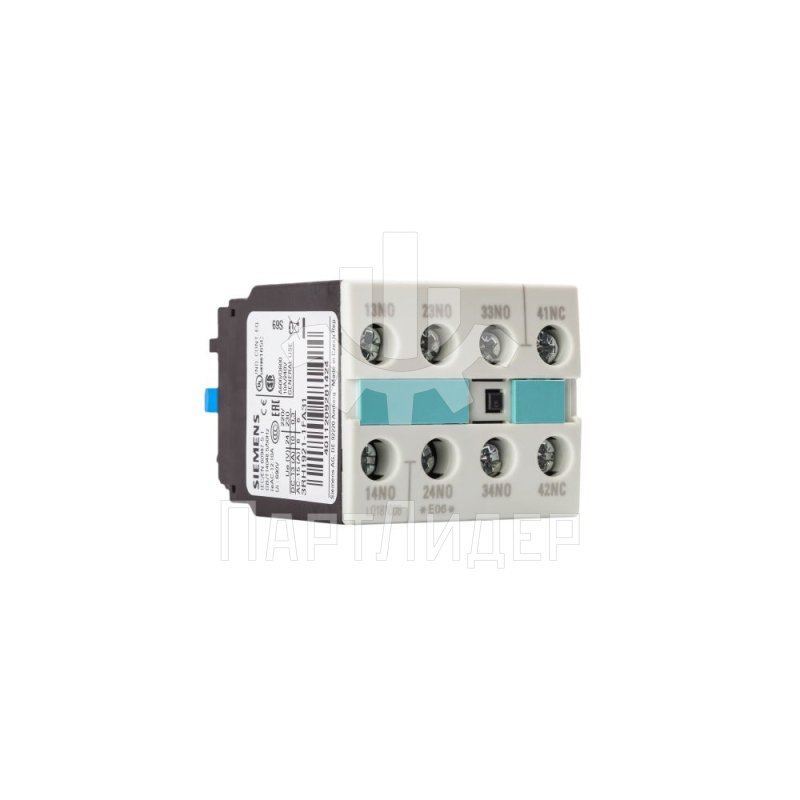 Блок дополнительных контактов 3НО+1НЗ Siemens 3RH1921-1FA31