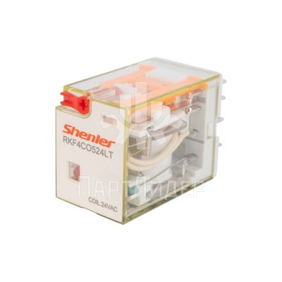 Реле промежуточное 24VAC 6А RKF4CO524LT Shenler