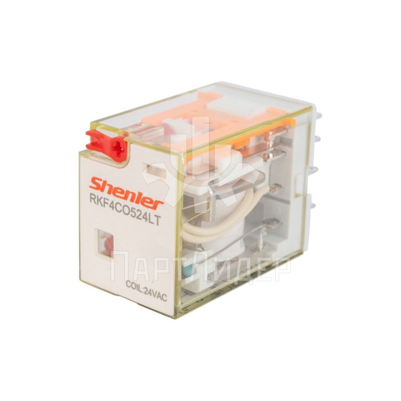 Реле промежуточное 24VAC 6А RKF4CO524LT Shenler