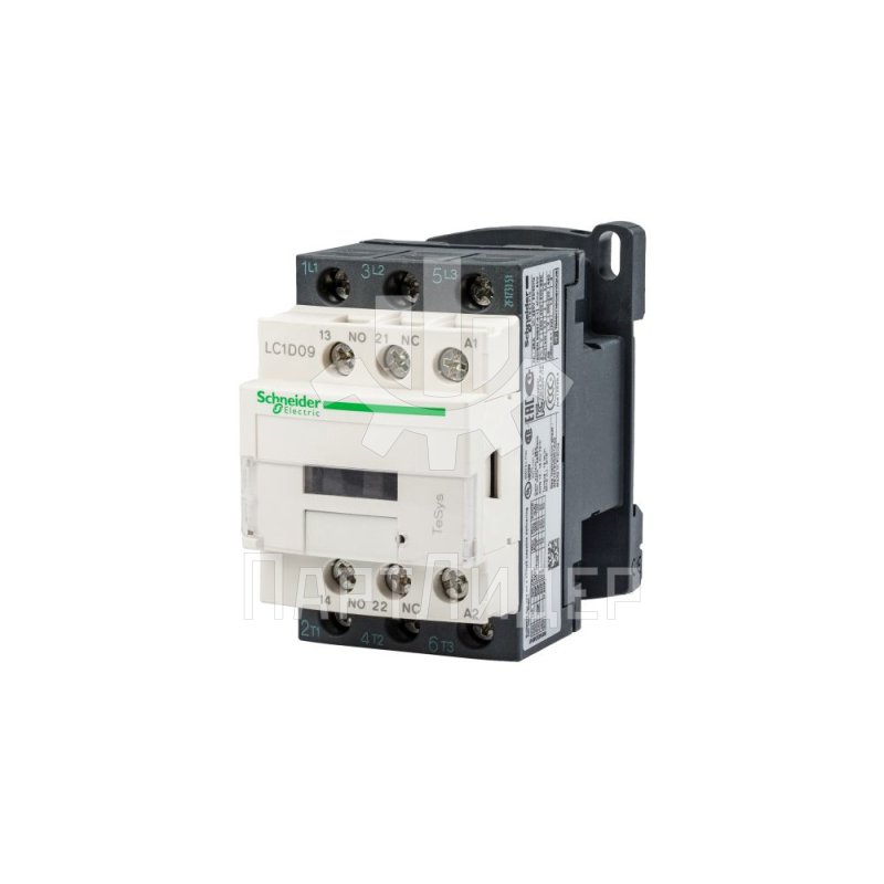 Пускатель 230VAC 9А LC1D09P7C Schneider Electric
