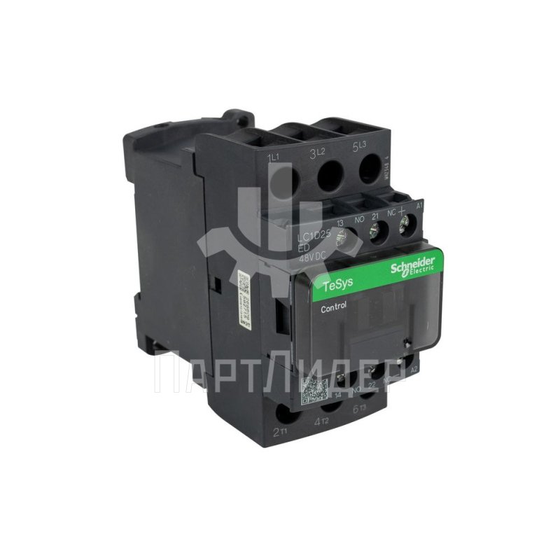 Пускатель 48VDC 25А LC1D25EDC Schneider Electric