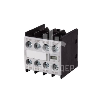 Блок дополнительных контактов фронтальный 2НО+2НЗ LSZDD222 Schrack