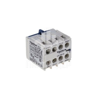 Блок дополнительных контактов 3NO+1NC для контакторов TeSys K LA1KN31 Schneider Electric