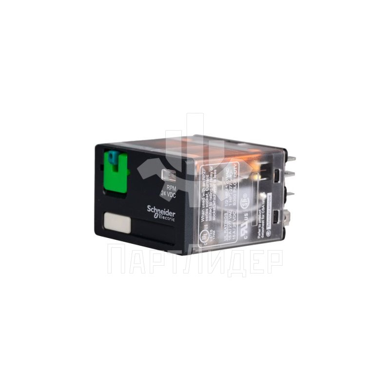 Реле промежуточное 15А 24VDC RPM41BD Schneider Electric