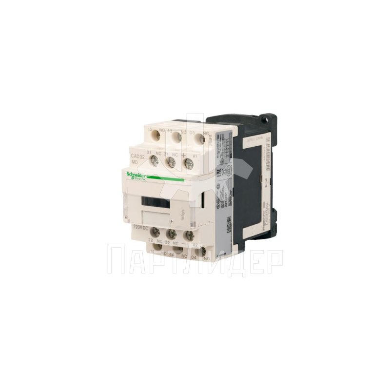 Пускатель CAD32MD Schneider Electric 230VDC 10А