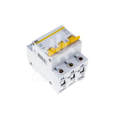 Выключатель автоматический 40А 3P тип C ВА47-29 MVA20-3-040-C ИЭК