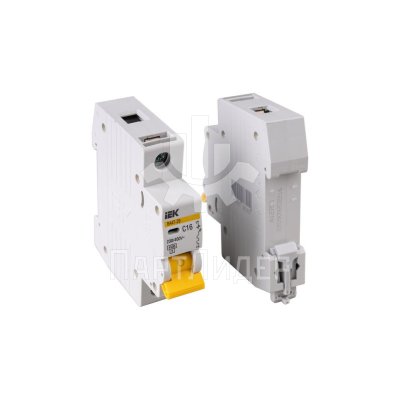 Выключатель автоматический 16А 1P тип C ВА47-29 MVA20-1-016-C ИЭК