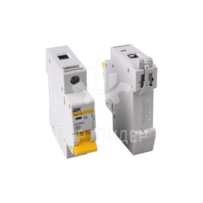 Выключатель автоматический 6А 1P тип C ВА47-29 MVA20-1-006-C ИЭК