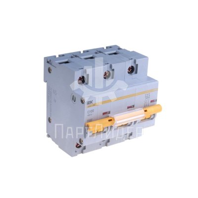 Выключатель автоматический 100А 3P тип C ВА47-100 MVA40-3-100-C ИЭК