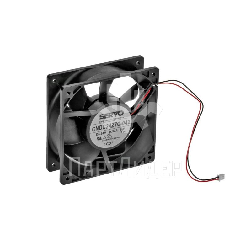 Вентилятор 120x120x38мм 24VDC 9Вт 0,37А CNDC24Z7C-042 Servo