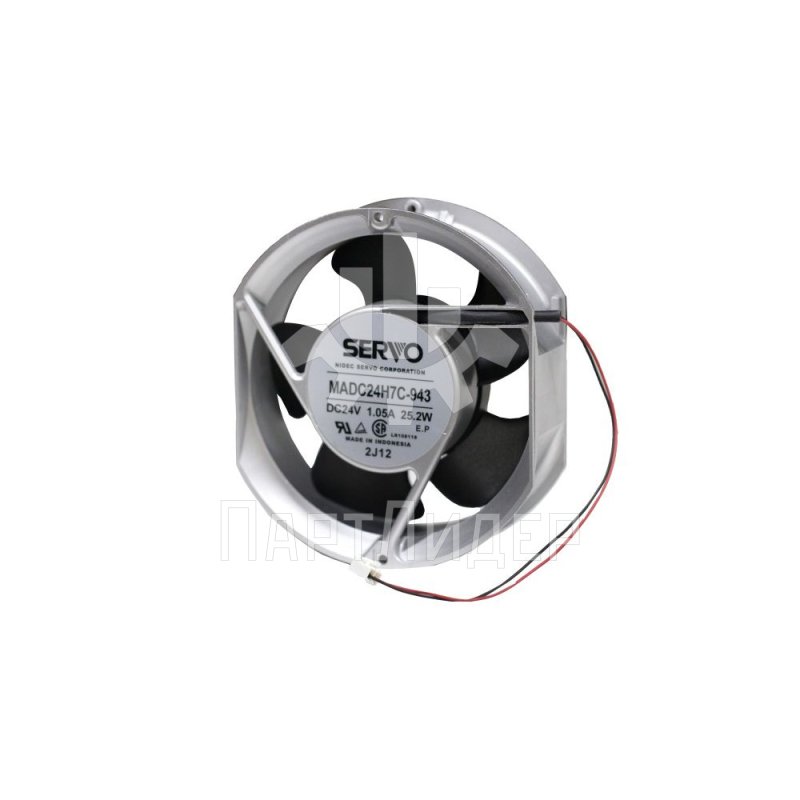 Вентилятор MADC24H7C-943 Servo 170x150x50мм 24VDC 25Вт